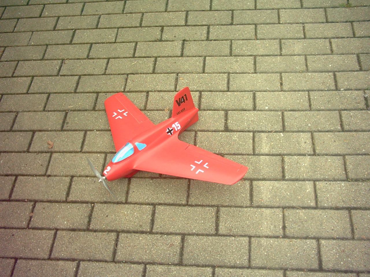 Me 163  68 cm Voll GFK